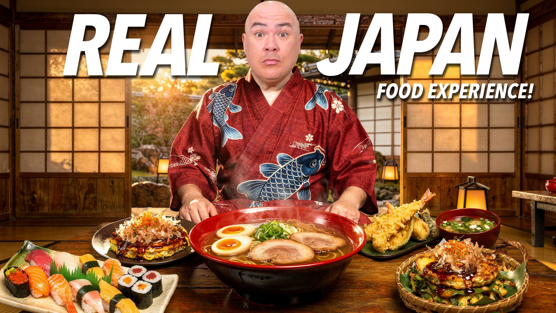 Japan Food Experience visual work