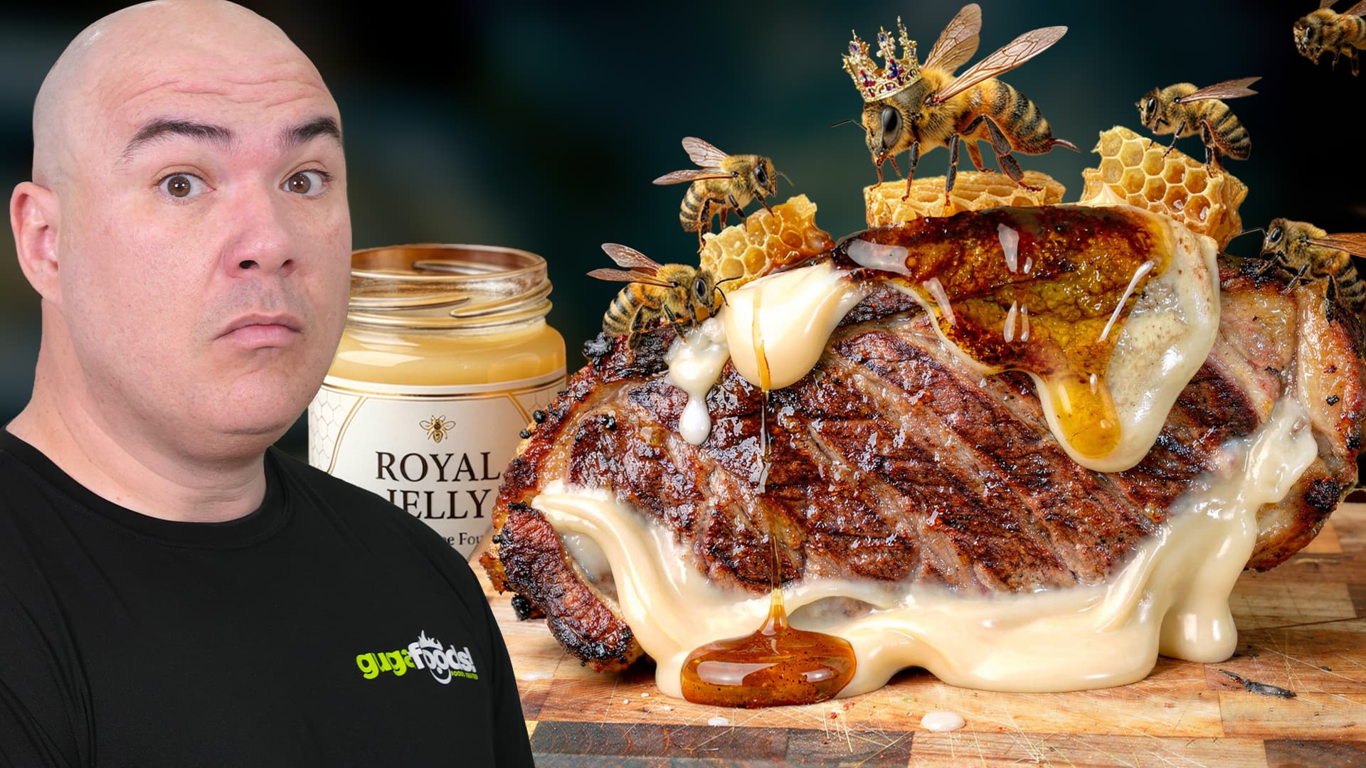 Royal Jelly Steak visual work